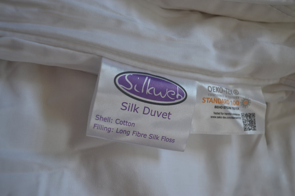 Cotton Cased Silk Duvet – Silkweb